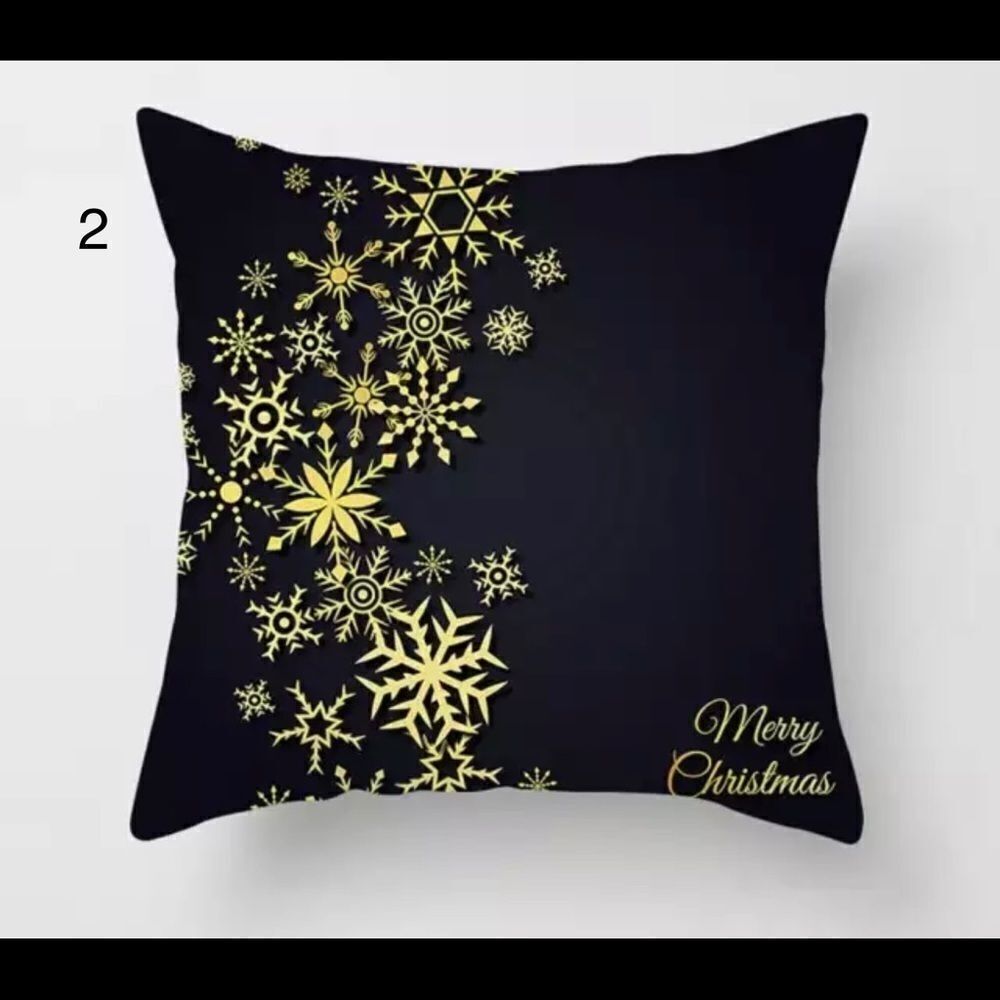 ‎CHRISTMAS PILLOW COVERS (2) - Picture 2 of 2